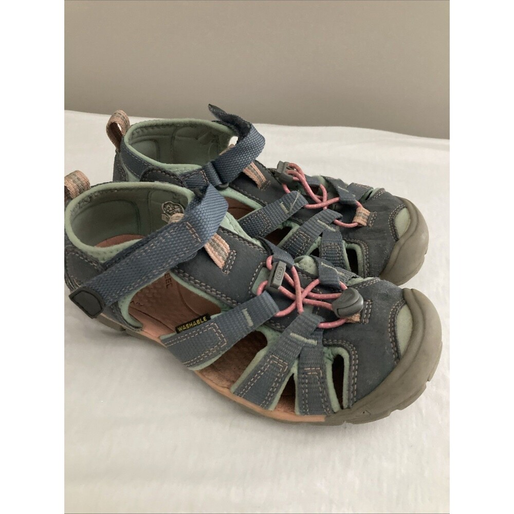Keen Toddler Little Kid Water Shoes Sandals Blue Pink Aqua Size 2